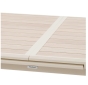 OFFRE SPECIALE : Table de jardin Axiome Extensible 10p Lin et Argile + 6 Fauteuils Essentia Lin / Argile